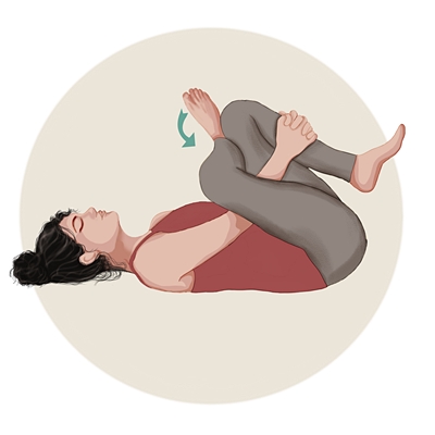 Hip-opening-pose Prevent knee pain in yoga with hip opening