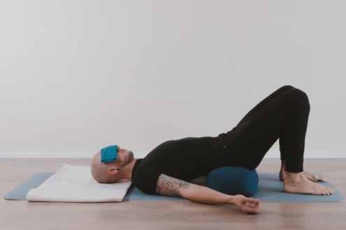 Restorative Setu Bhanda Sarvangasana