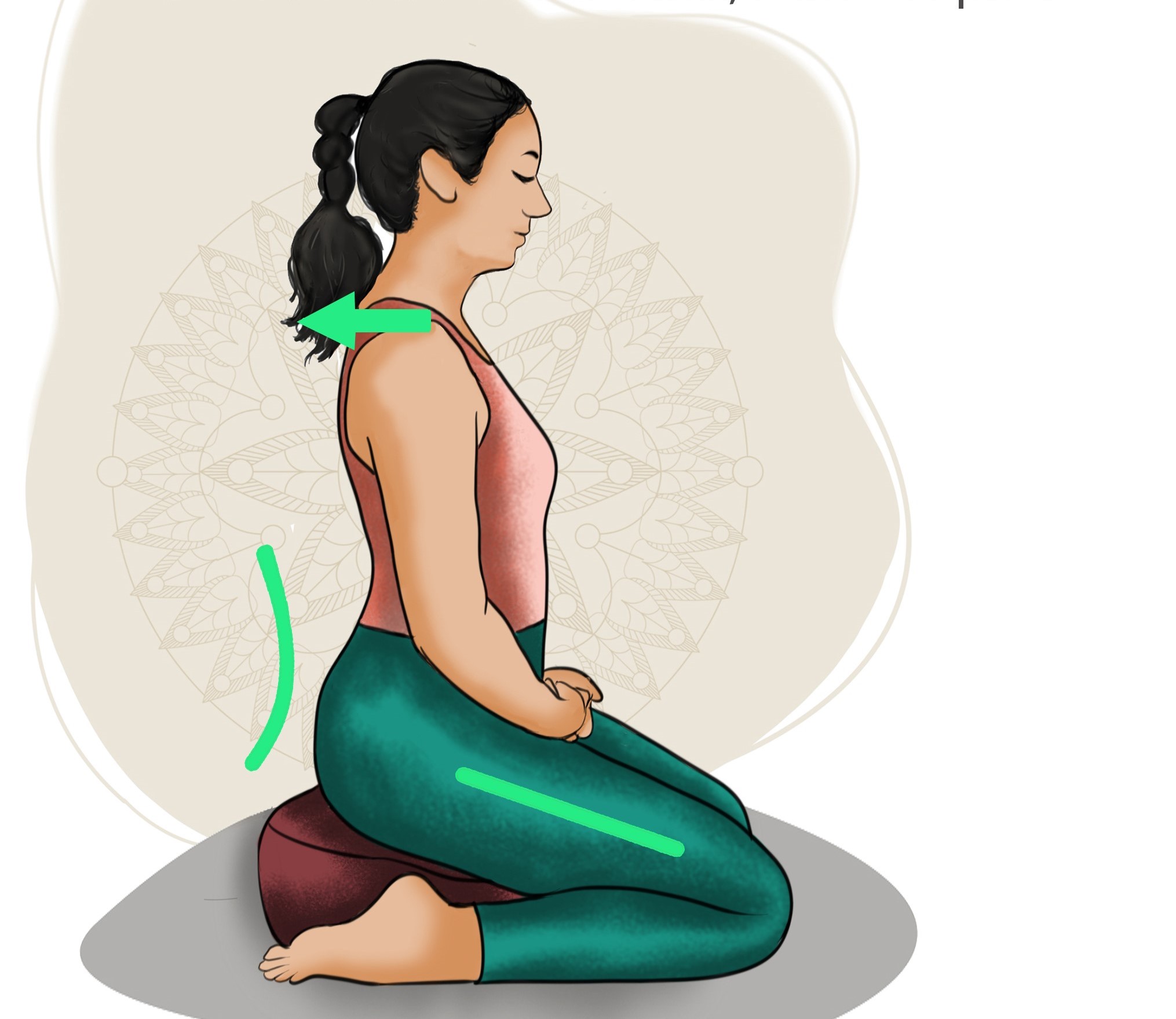Vajrasana - Diamond Pose