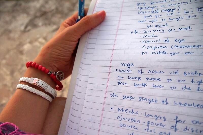 Yoga Philosophy notes shared by trainer Yoga Philosophy notes provided by yoga instructor