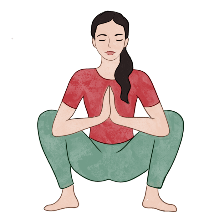 Malasana (Yogic Squat or Garland Pose)