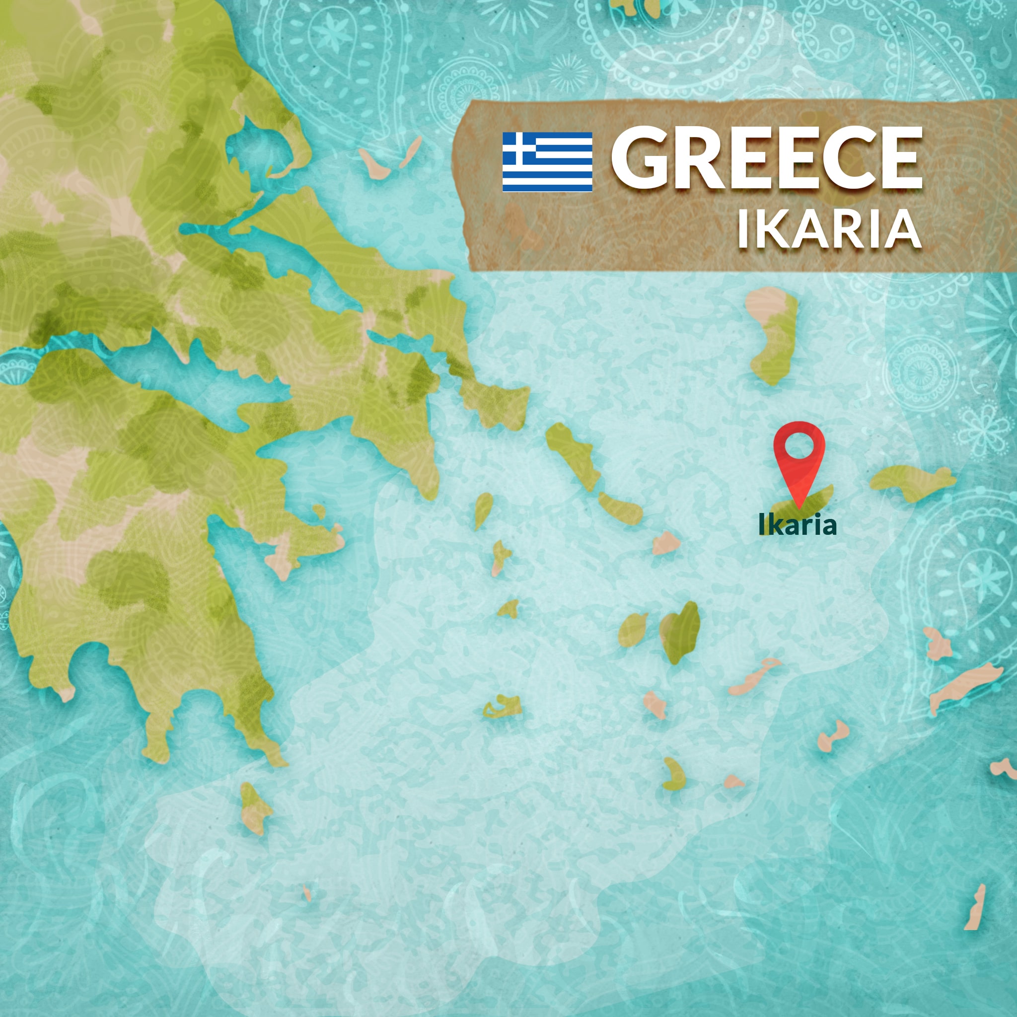 Blue Zones - Ikaria, Greece Blue Zones - Ikaria, Greece