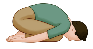 Scoliosis yoga poses - Shashankasana - Child’s Pose Scoliosis yoga poses - Shashankasana - Child’s Pose
