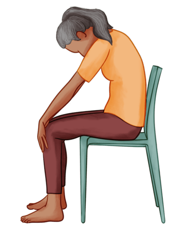 Seated Cat Pose I