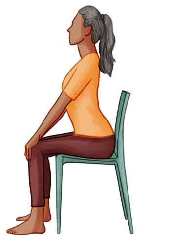 Seated Cat Pose II