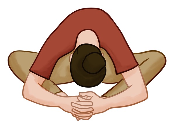 Butterfly yoga pose for stress Butterfly yoga pose for stress