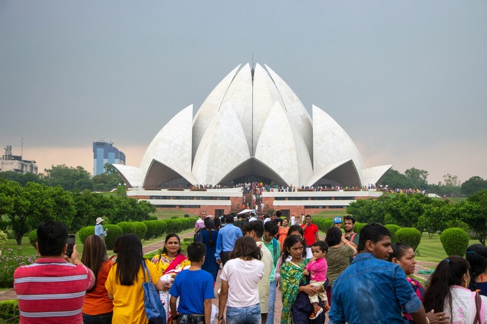 Lotus Temple in Delhi