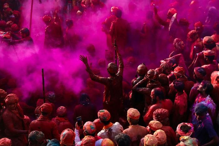 Holi festival in India Holi festival in India