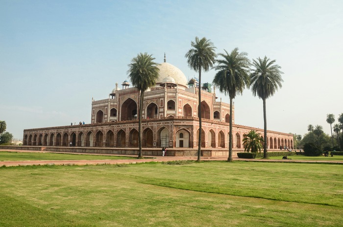 Humayun's Tomb tourist destination in New Delhi, Delhi, India
