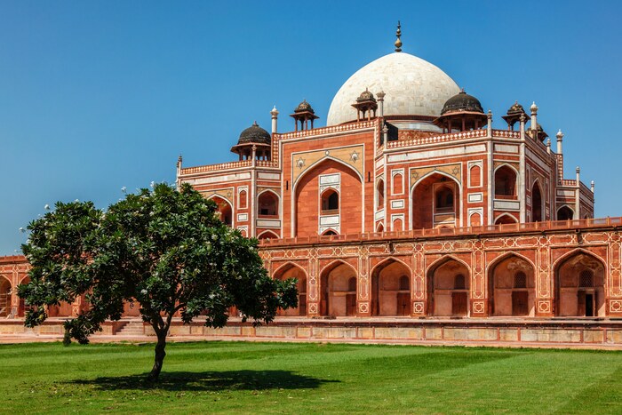 Famous tourist destination in Delhi, India Famous tourist destination in Delhi, India