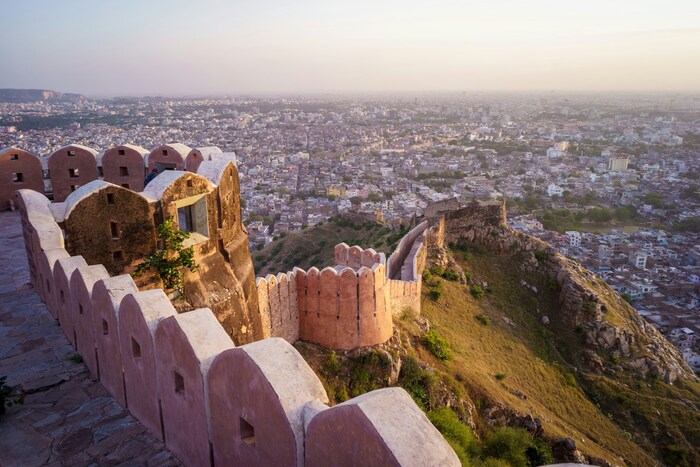 Jaipur forts in India Jaipur forts in India