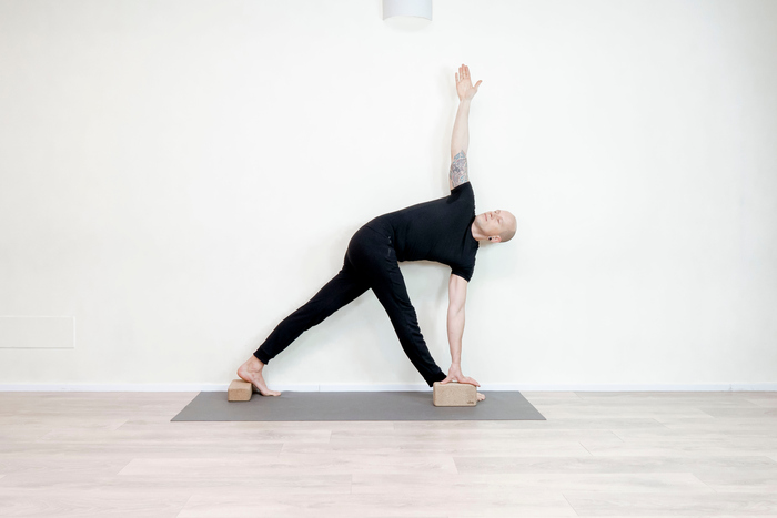 Twisted Triangle Pose Twisted Triangle Pose