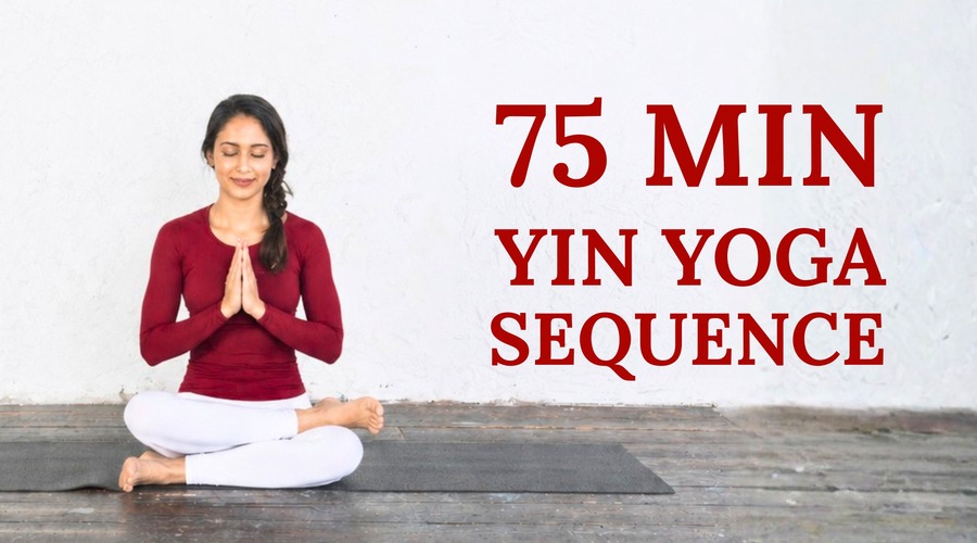 Yin yoga sequence for hips