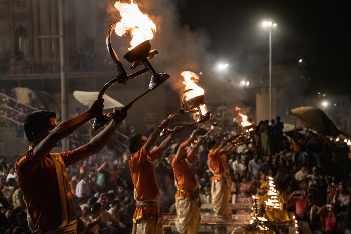 Rishikesh evening Ganga Aarti Rishikesh evening Ganga Aarti